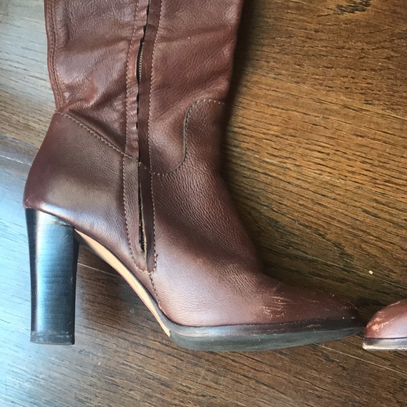 Banana Republic Heeled Leather Boots - Picture 11 of 12